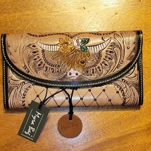 NWT MYRA BAG Embroidery Wallet